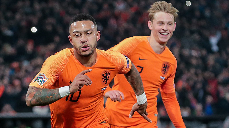 Memphis Depay giúp Hà Lan thắng lớn tại vòng loại World Cup