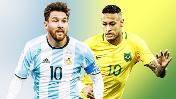 Brazil đụng độ Argentina là trận cầu “siêu kinh điển” của vòng loại World Cup 2022