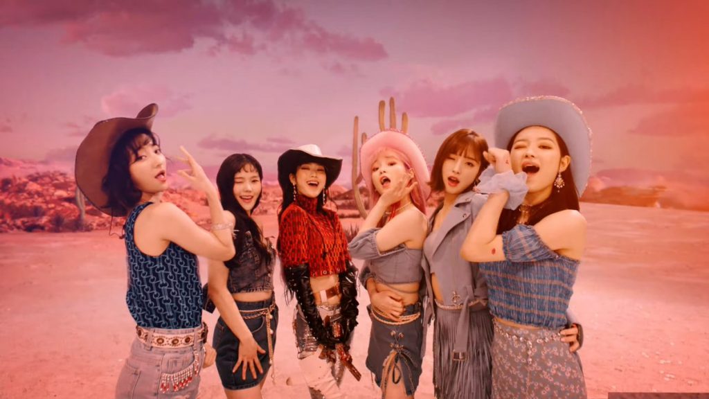 Oh My Girl trong MV Nonstop